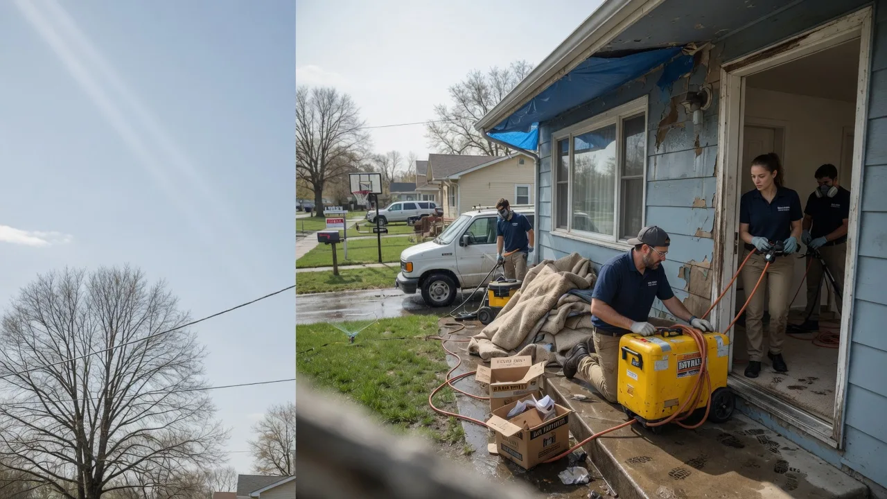 Basement Flood Cleanup in Oakfield, NY near me